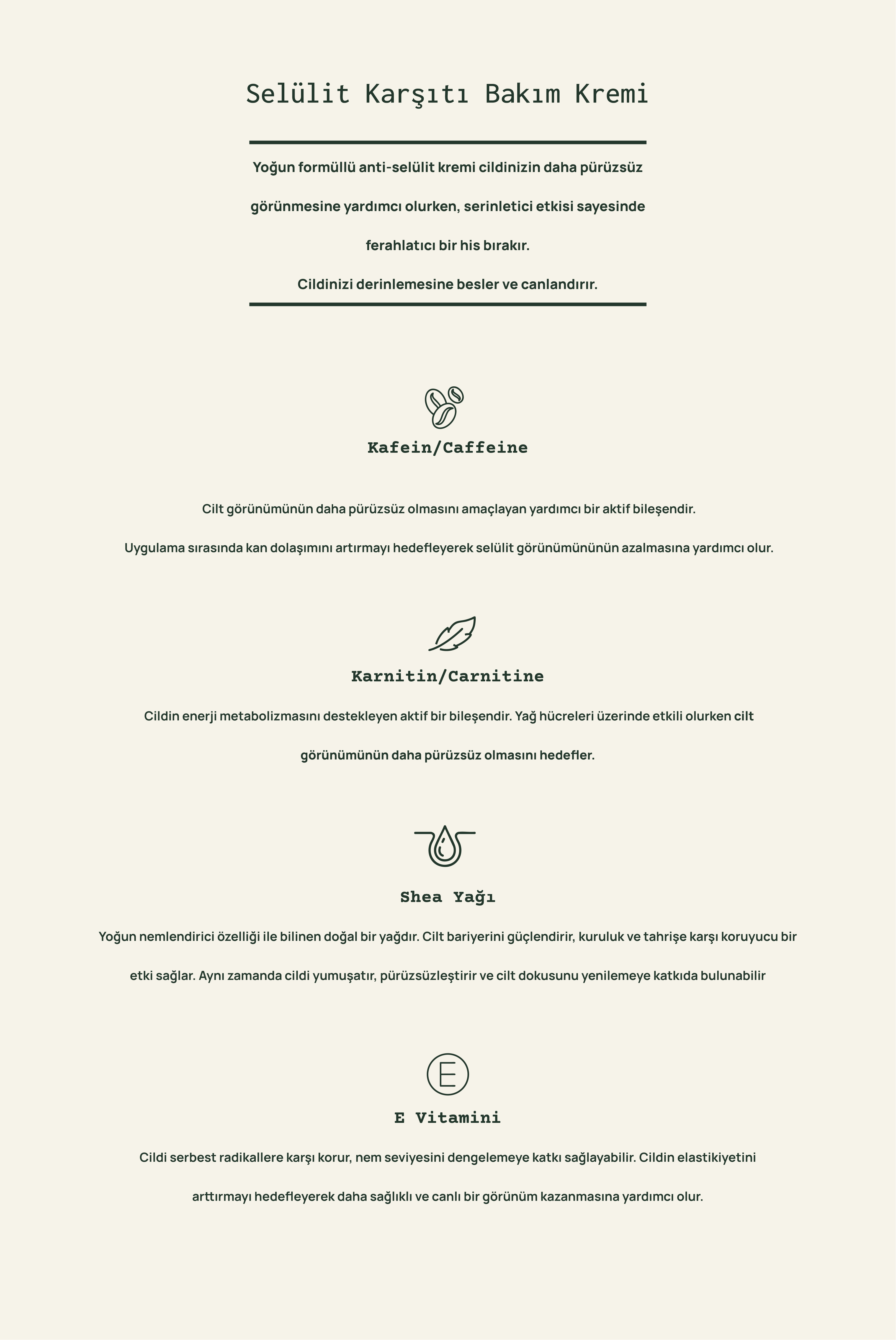 SET: No: 143 Bronzlaştırıcı Yağ & NO:127 Selülit Karşıtı Bakım Kremi