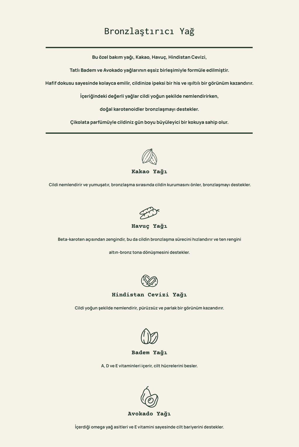 SET: No143 Bronzlaştırıcı Yağ & No127 Selülit Karşıtı Bakım Kremi