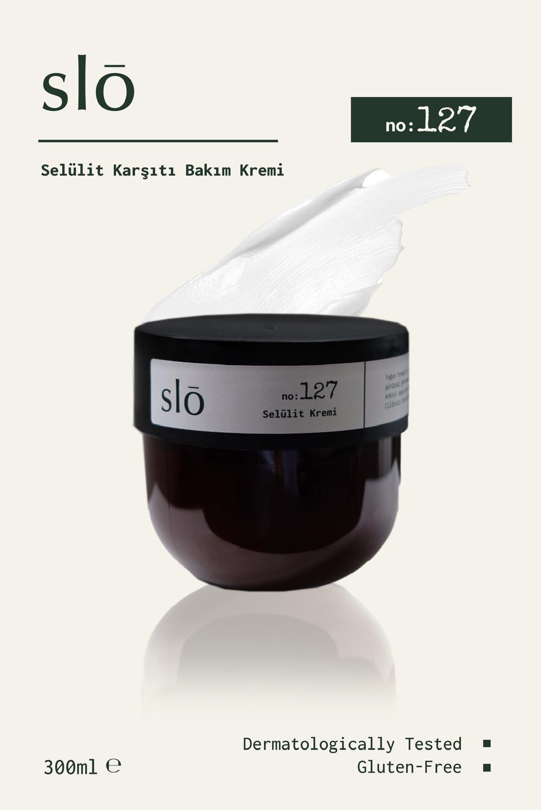 SLO NO:127 Selülit Karşıtı Bakım Kremi 300 ml